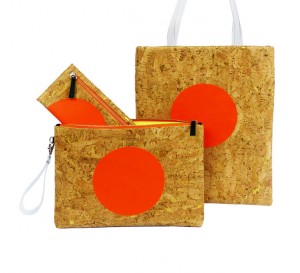 hong kong designer - glush - cork handbag