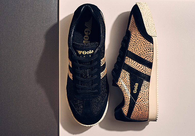 Animal Print Trainers for Girls by Gola