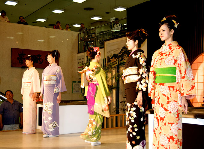 Kimono as fashion