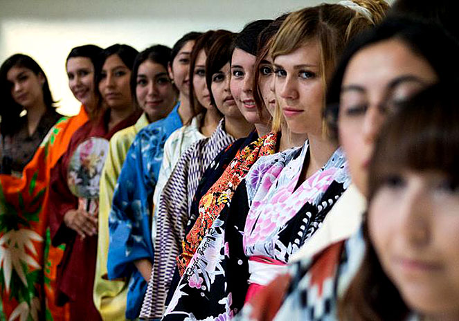 Kimono as fashion