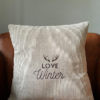 love winter cushion