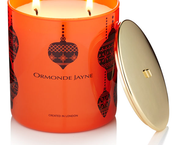 christmas candle, ormonde jayne perfumery