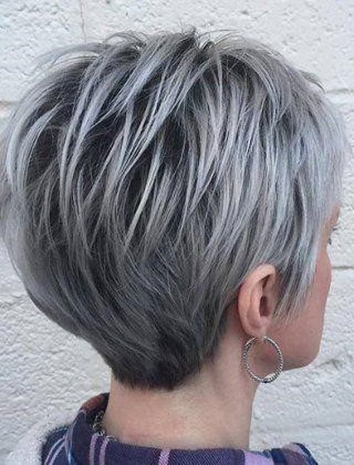Fashionable short hairstyles
