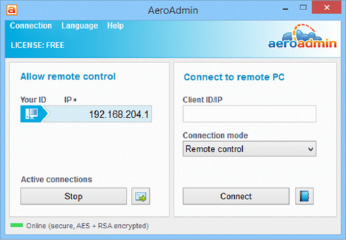 free remote desktop tool