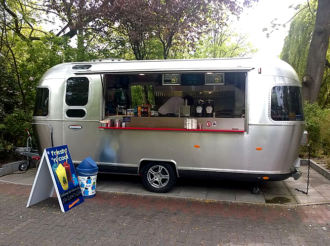 pop up burger van