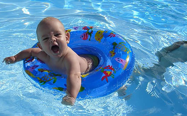 Child-Proof Swimming Pool