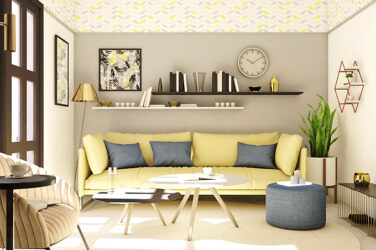Yellow color home
