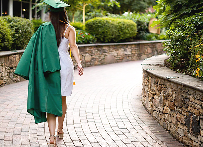 Shiny Finish Adult Graduation Cap, Gown, and Tassel Set | Graduation  Authority