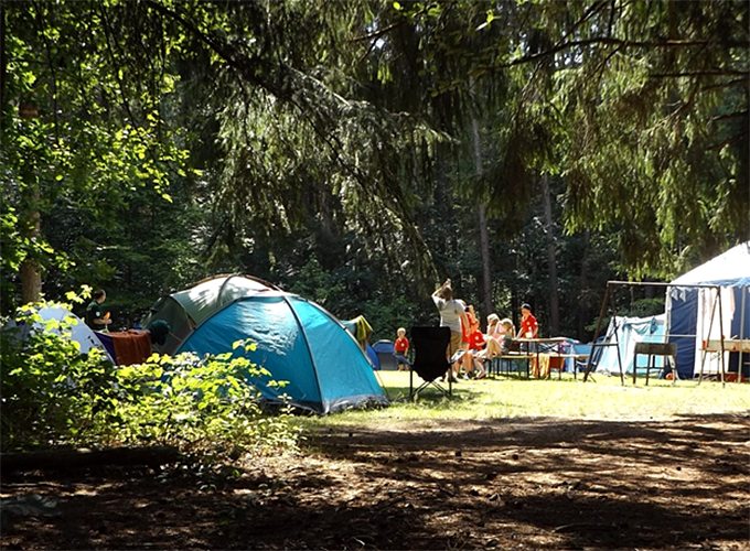 Family Camping Holiday