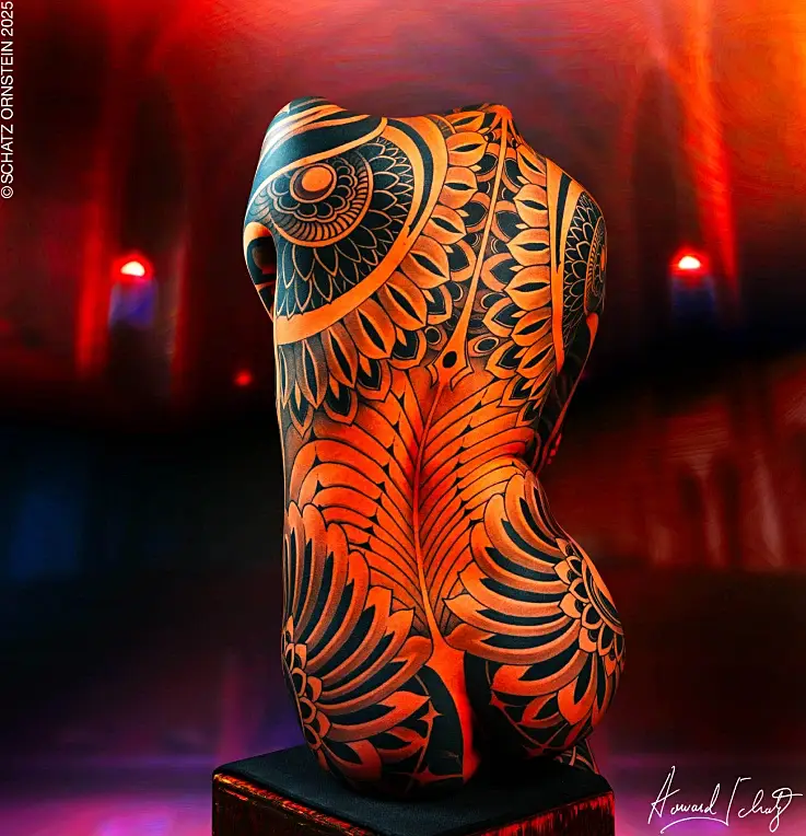 Illustrated Woman howard Schatz