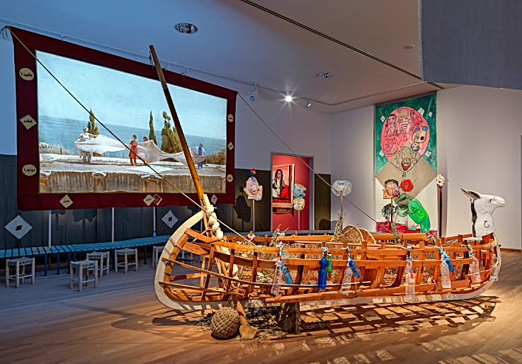 Mounira Al Solh: A land as big as her skin show