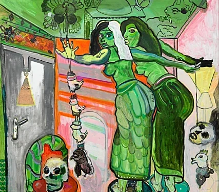 ‘A land as big as her skin’ by Mounira Al Solh