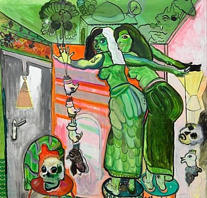 ‘A land as big as her skin’ by Mounira Al Solh