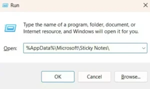 Sticky Notes on Windows