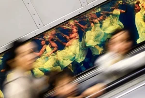 'We move through scales of blue' - Phoebe Boswell